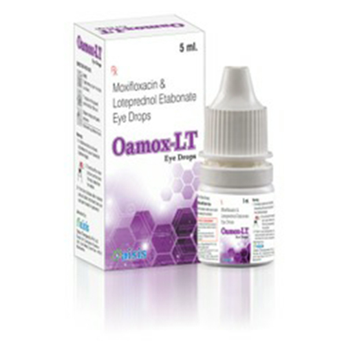 Moxifloxacin + Loteprednol Etabonate Eye Drops