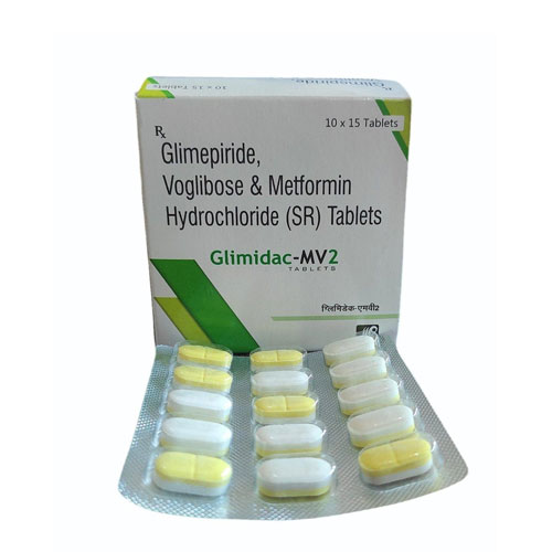 GLIMIDAC-MV 2 Tablets