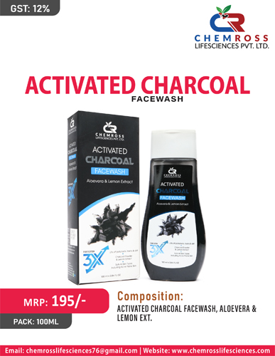 Activated-Charcoal Facewash