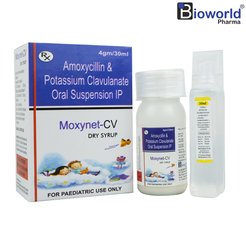 MOXYNET-CV with Distilled Water Dry Syrup