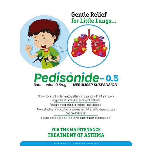 Pedisonide-0.5 Nebuliser Suspension