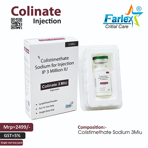 COLINATE 3 MIU INJECTION