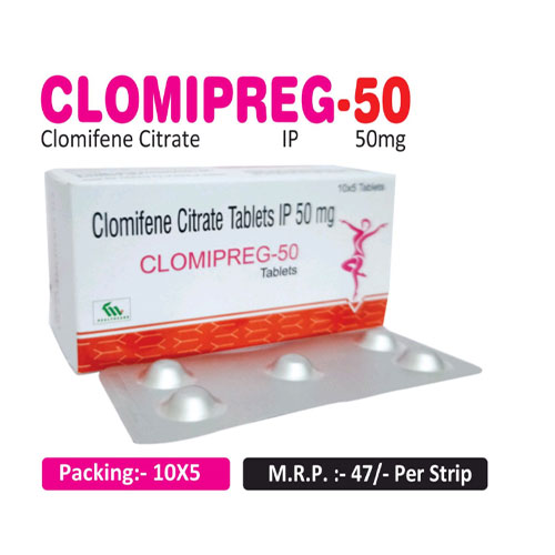 Clomifene 50mg Tablets