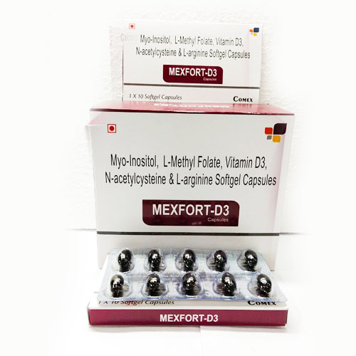 MEXFORT-D3 Softgel Capsules