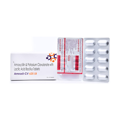 Amroxil-CV 625 LB (Alu-Alu) Tablets