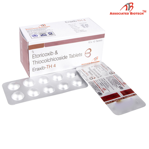 Etoricoxib 60mg + Thiocolchicoside 4mg Tablets
