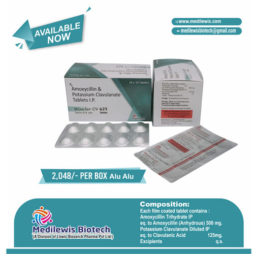 WISSCLAV-CV 625 TABLETS