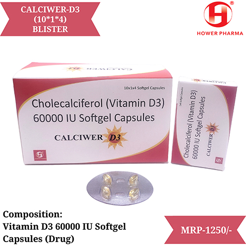 Calciwer-D3 Softgel Capsules