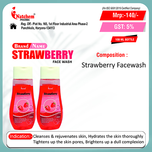 NATCHEM STRAWBERRY FACEWASH