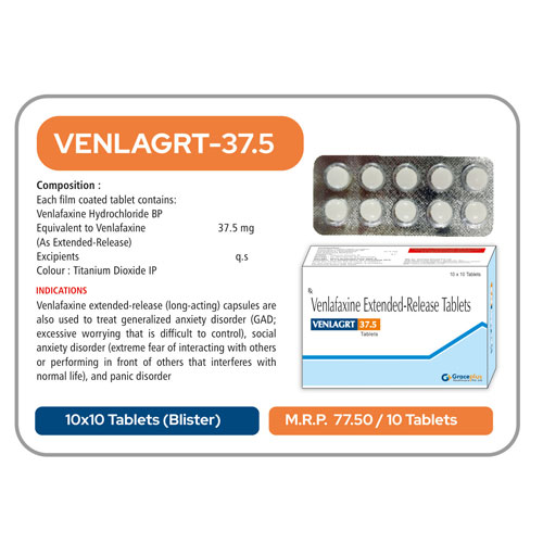 VENLAGRT-37.5 TABLETS