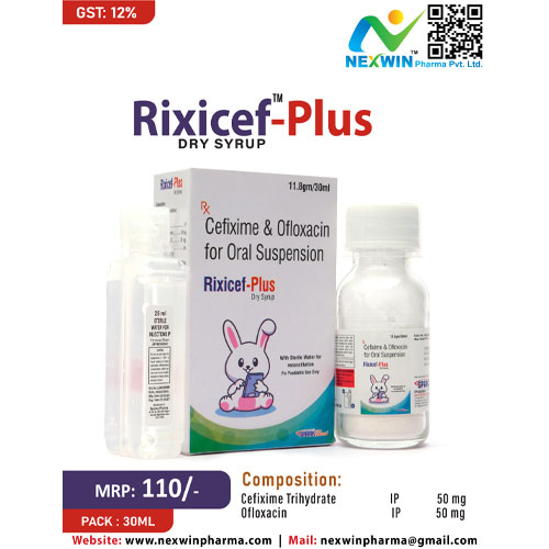RIXICEF™-PLUS DRY SYRUP