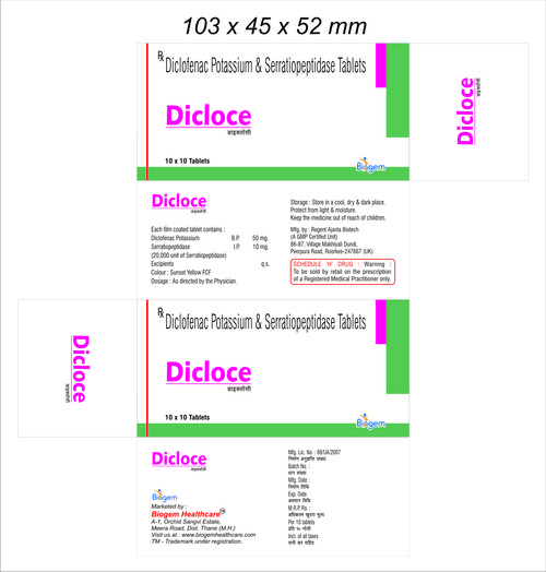 Dicloce Tablets