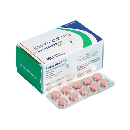 LACOSAMILE-50MG TABLETS