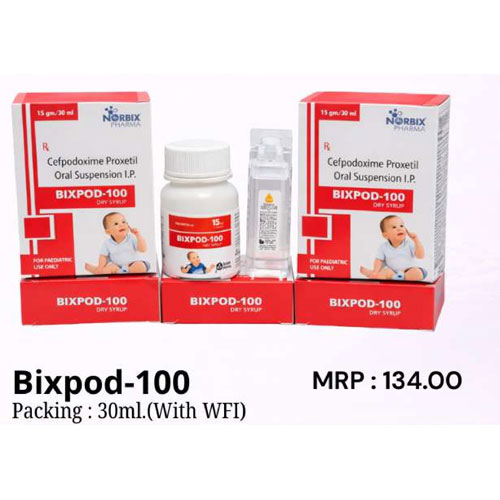 Bixpod-100 Dry Syrup