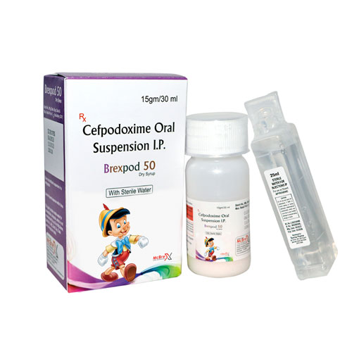 Cefpodoxime 50 mg Dry Syrup