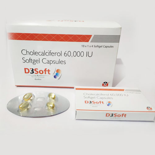 D3SOFT Softgel Capsules