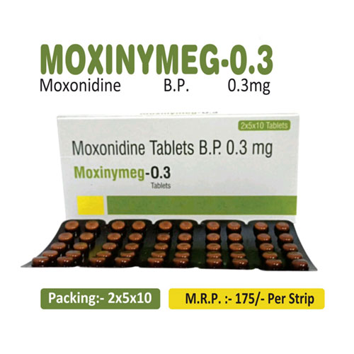 Moxonidine 0.3 mg Tablets