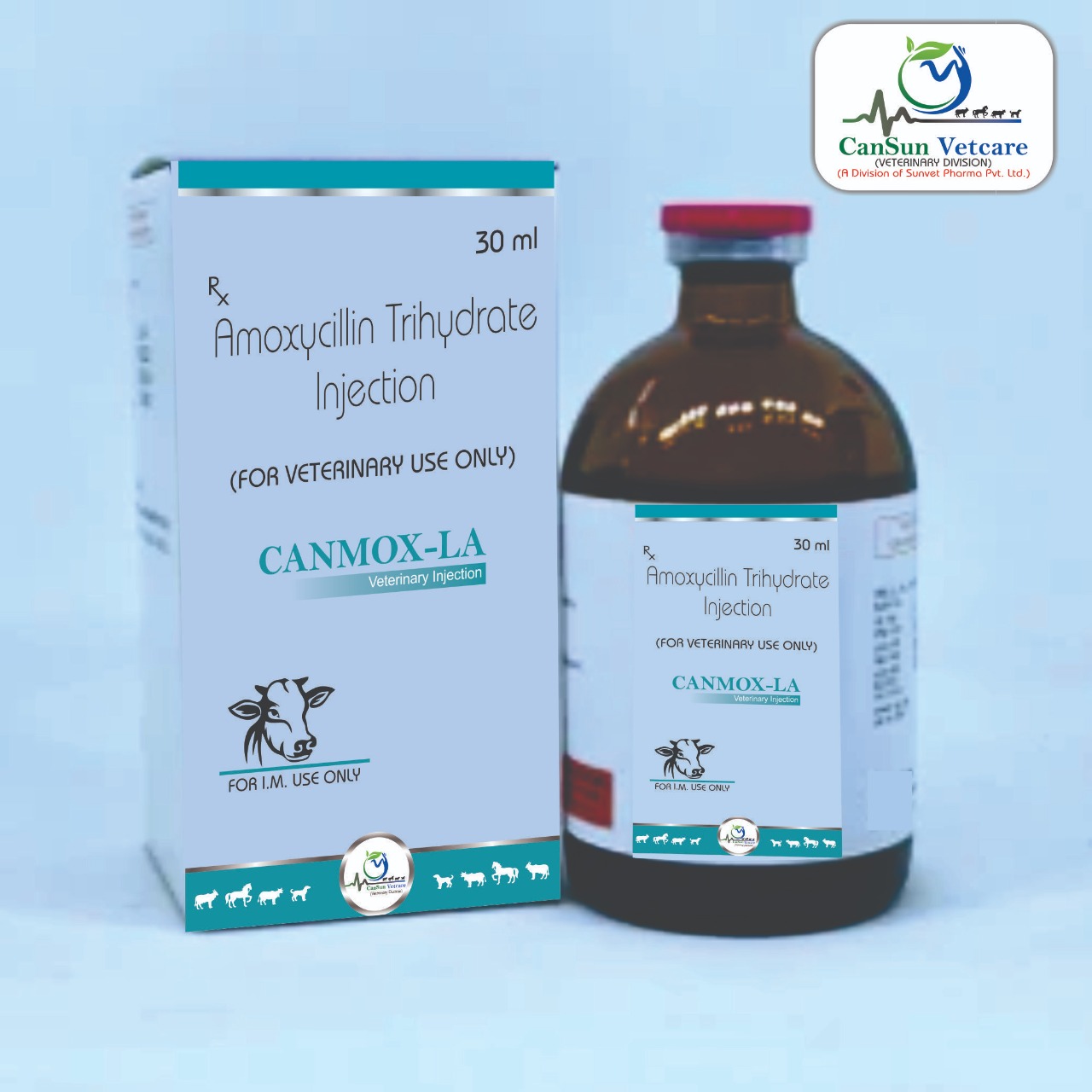 Amoxycillin Trihydrate veterinary injection