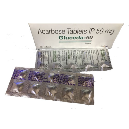 GLUCEDA-50 Tablets