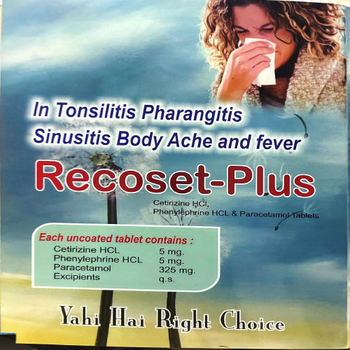 RECOSET-PLUS Tablets