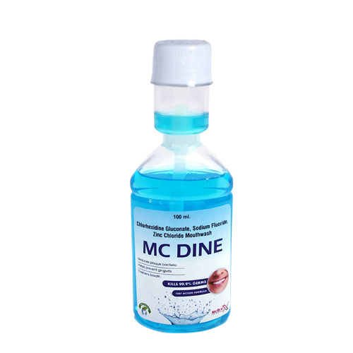 Chlorhexidine Gluconate 0.3 % w/v + Sodium Fluoride 0.05 % w/v Mouthwash