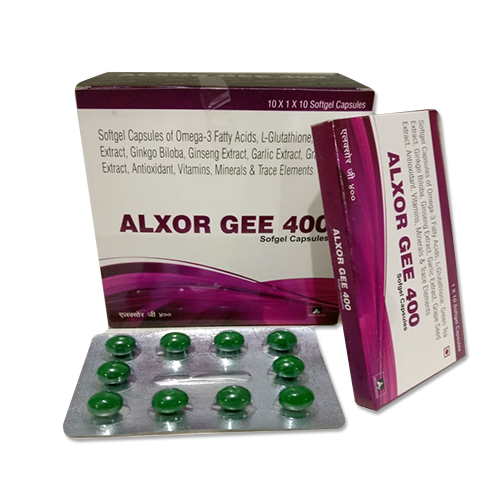 ALXOR GEE-400 Softgel Capsules