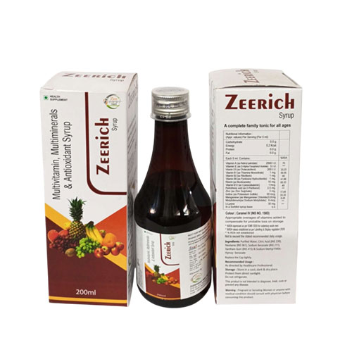 ZEERICH-Syrup (200 ML PET BOTTLE)