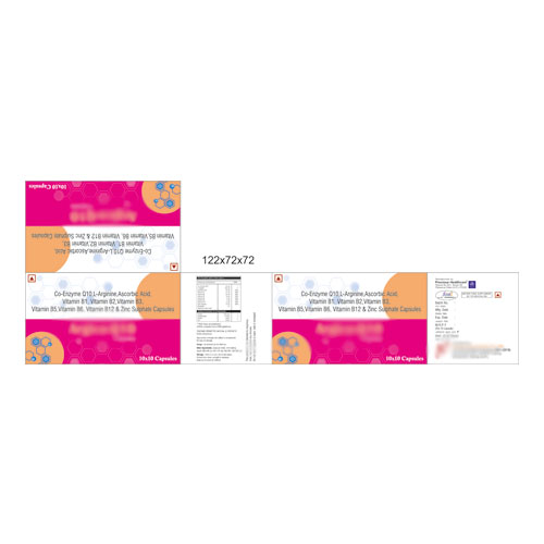 Co-Enzyme Q10 + L-Carnitine + Lycopene Powder + Zinc Capsules