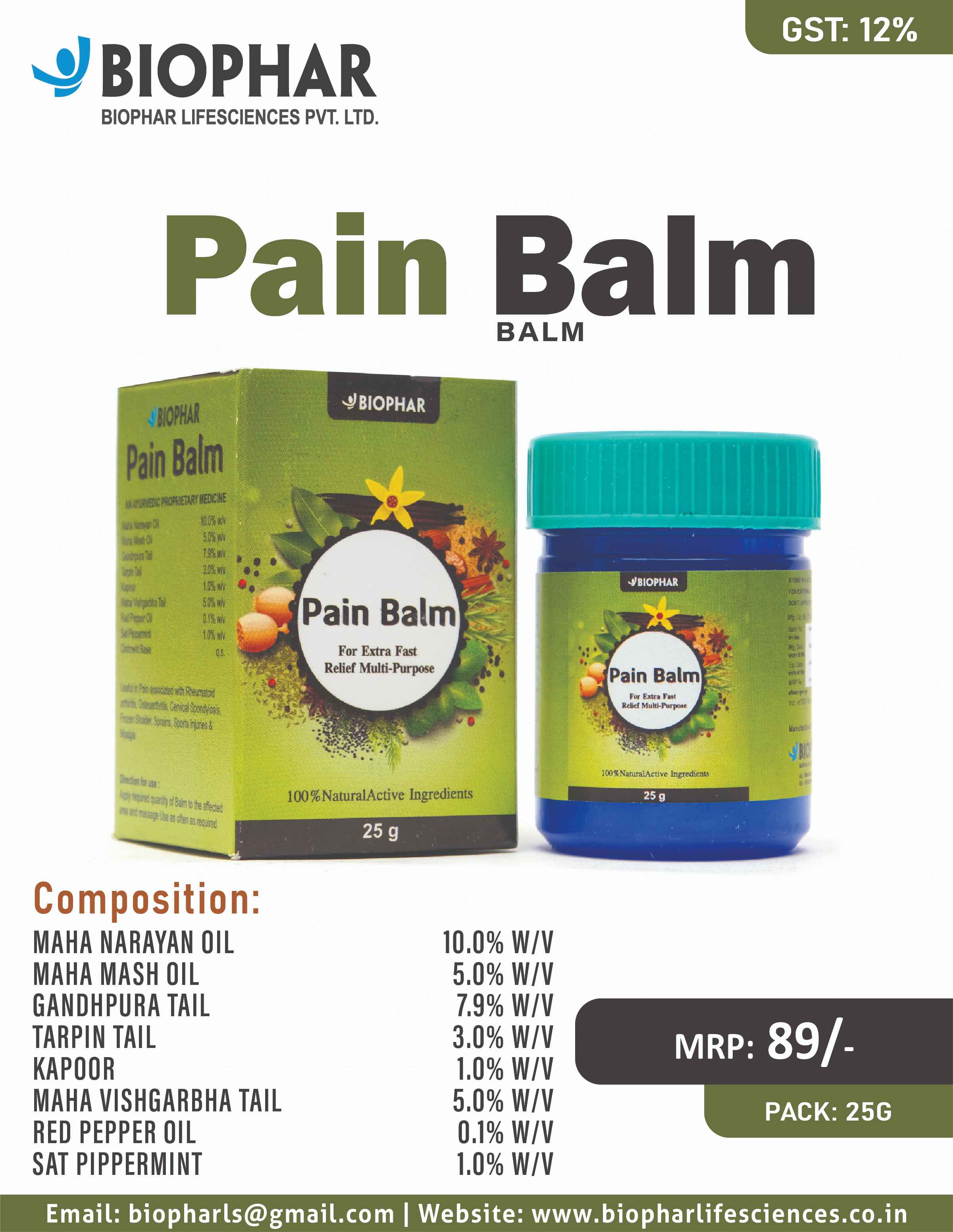 PAIN BALM 
