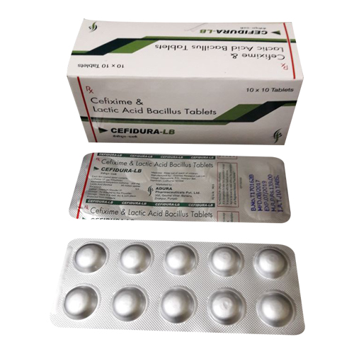 CEFIXIME 200 MG + LACTIC ACID 2.5 BILLION SPORES Tablets