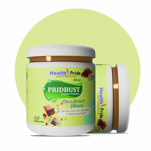 PRIDBUST PROTEIN POWDER (KESAR ELAICHI)