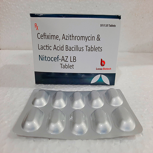 NITOCEF-AZ LB Tablets
