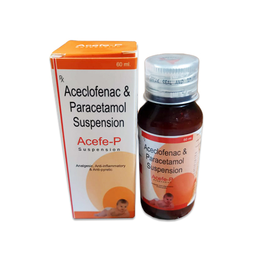 Paracetamol 125 mg + Aceclofenac 50 mg Syrup