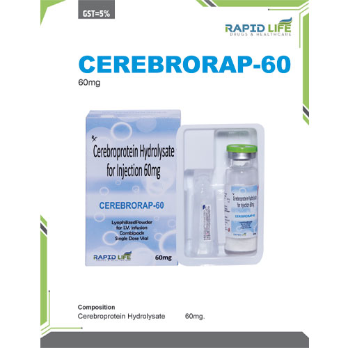 Cerebroprotein Hydrolysate 60mg Injection