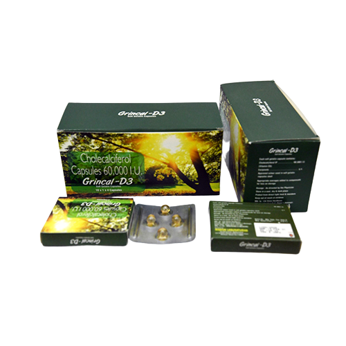 GRINCAL-D3 Soft Gel Capsules