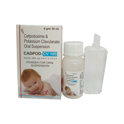 Cadpod-100 CV Dry Syrup