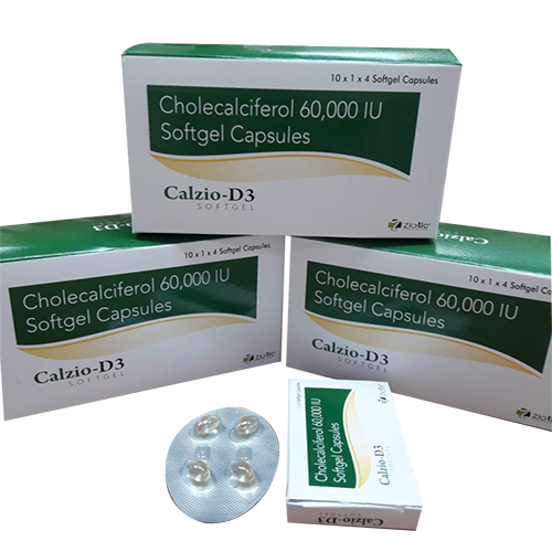 CALZIO-D3 Softgel Capsules