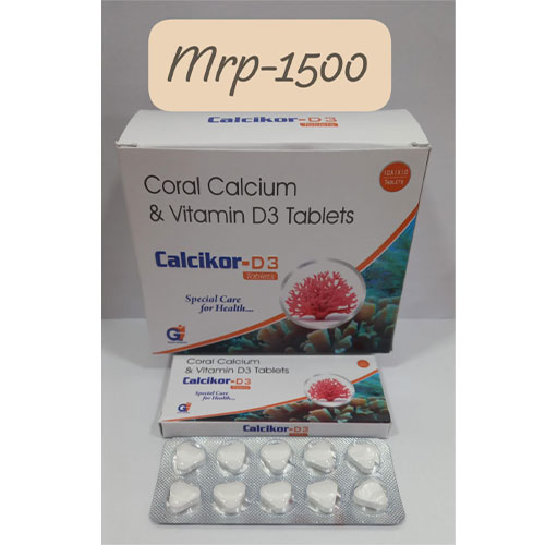 CALCIKOR-D3 TABLETS