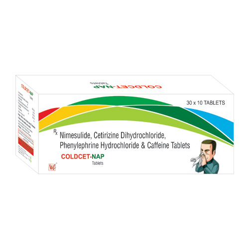 COLDCET-NAP Tablets