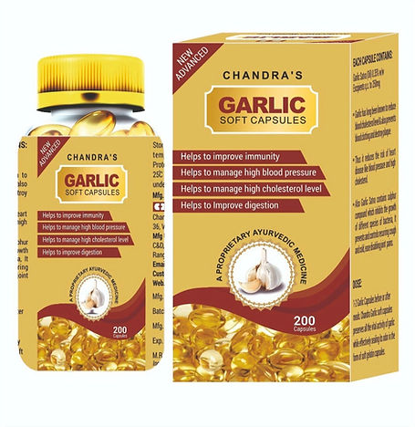 Garlic Softgel Capsules