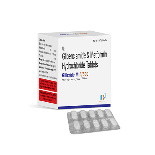 GLIBSIDE-M 5/500 Tablets