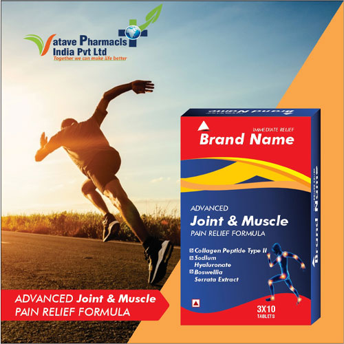 Collagen Peptide Type II 40 Mg + Sodium Hyaluronate 40 Mg + Boswellia Serrata Extract 100 Mg