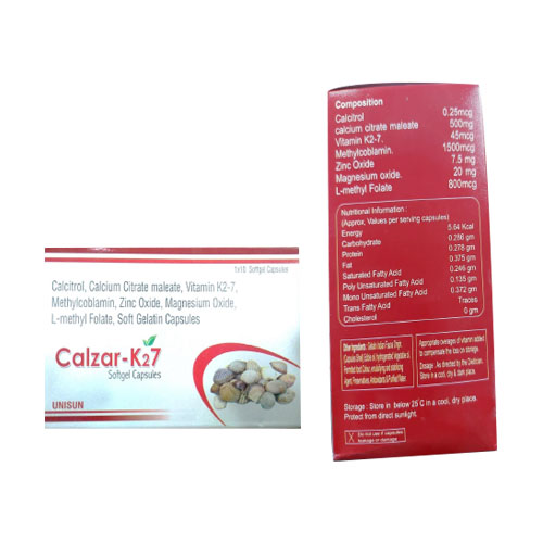 CALZAR-K27 Softgel Capsules