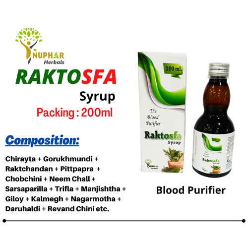 RAKTOSFA SYRUP (Blood Purifier)