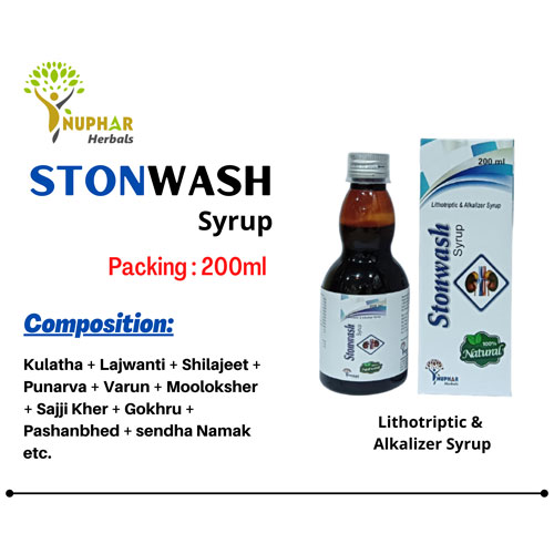STONWASH (Lithotriptic + Alkalizer Syrup)