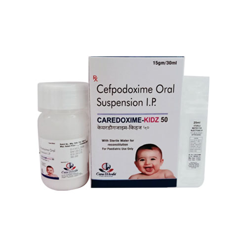 CAREDOXIME - KIDZ 50 SUSPENSION