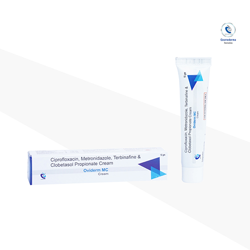 Ciprofloxacin + Metronidazole + Terbinafine + Clobetasol Propionate Cream