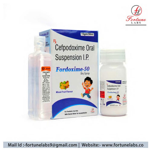 FORDOXIME-50 Dry Syrup