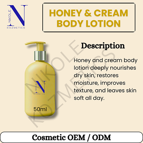 Honey And Cream Body Lotion