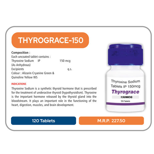 THYROGRACE-150 TABLETS